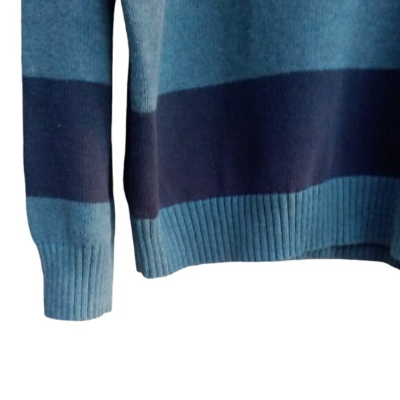 Basic Editions striped cotton sweater size L - Picture 6 of 9